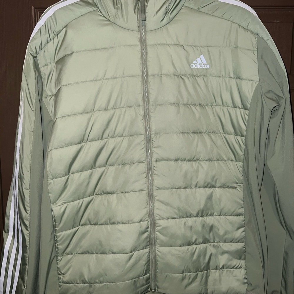 Essentials 3-Stripes Insulated Hooded Hybrid Jacket XL